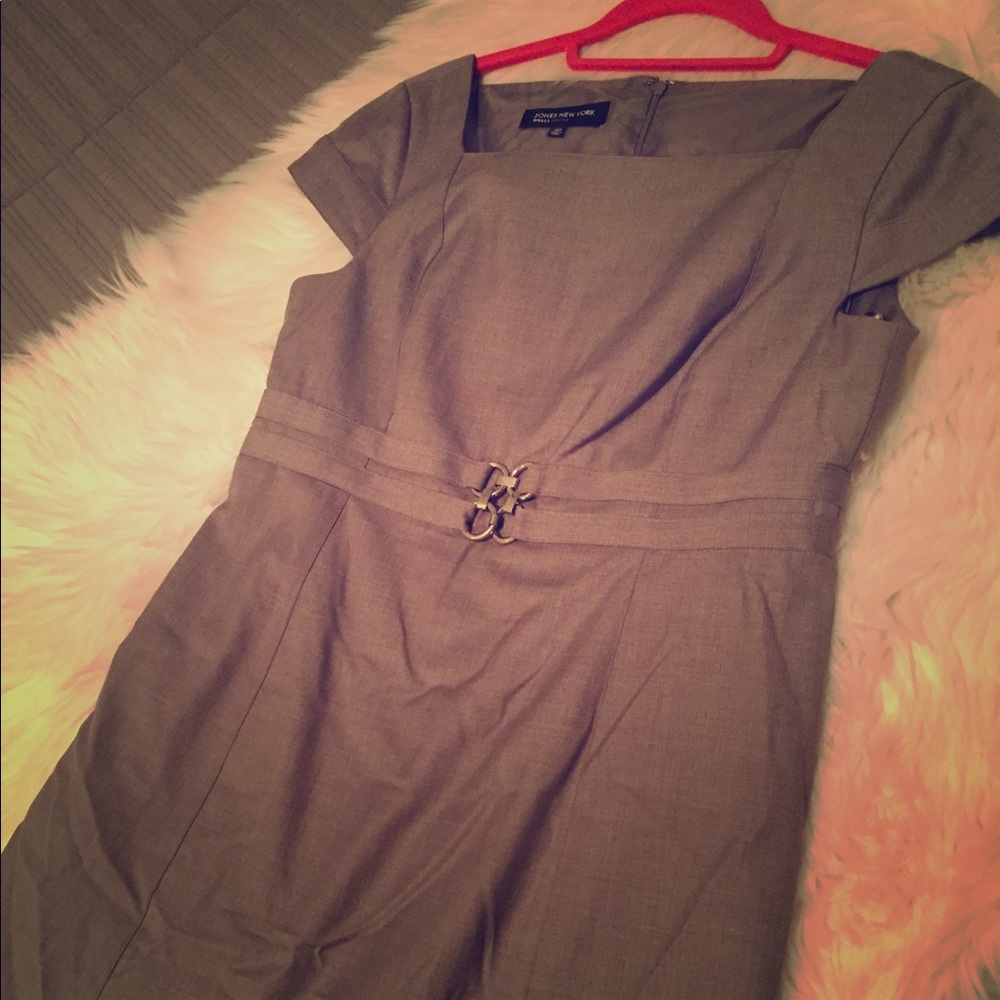 Gray dress